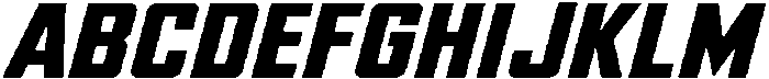 CCUltimatumSuper Heavy Italic otf (800) Font UPPERCASE