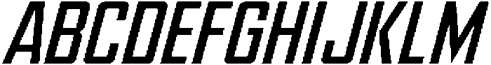 CCUltimatumSuper Italic otf (400) Font UPPERCASE