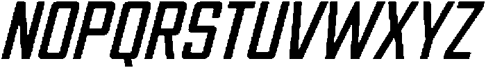 CCUltimatumSuper Italic otf (400) Font UPPERCASE