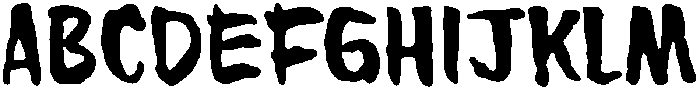 CCUrbanBarbarianDwarf otf (400) Font UPPERCASE