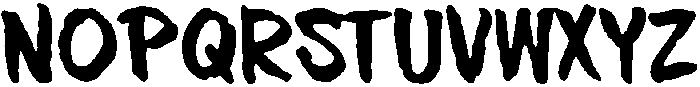 CCUrbanBarbarianDwarf otf (400) Font UPPERCASE
