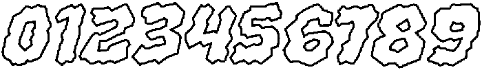 CCWhyteWyrm Flat Outline otf (400) Font OTHER CHARS