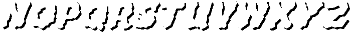 CCWhyteWyrm Flat Shadow otf (400) Font UPPERCASE