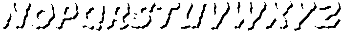 CCWhyteWyrm Flat Shadow otf (400) Font LOWERCASE