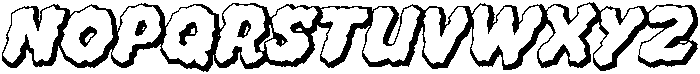 CCWhyteWyrm Flat Shadowline otf (400) Font LOWERCASE