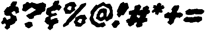 CCWhyteWyrm Flat otf (400) Font OTHER CHARS