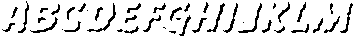 CCWhyteWyrm Round Shadow otf (400) Font UPPERCASE