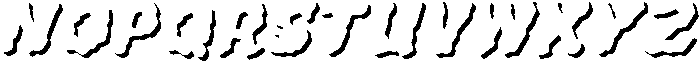 CCWhyteWyrm Round Shadow otf (400) Font UPPERCASE