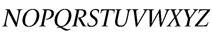 Census Variable Light Italic Font UPPERCASE