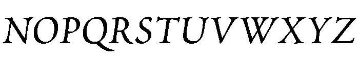Census Variable Regular Font UPPERCASE