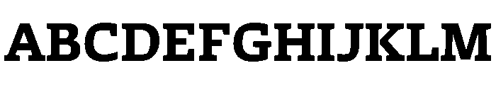 Centrifuge Extra Bold Font UPPERCASE