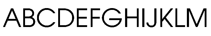 Century Gothic Std Light Font UPPERCASE
