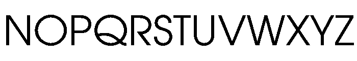 Century Gothic Std Light Font UPPERCASE