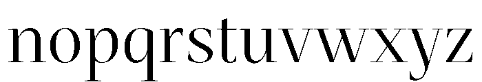 Cesso Light Font LOWERCASE