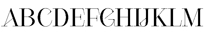 Cesso Regular Font UPPERCASE