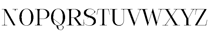 Cesso Regular Font UPPERCASE
