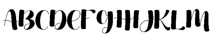 CELESTY-Regular Font UPPERCASE