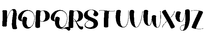 CELESTY-Regular Font UPPERCASE