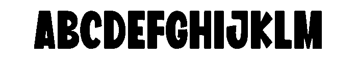 CEMIEG Font UPPERCASE