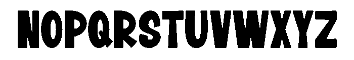 CEMIEG Font UPPERCASE