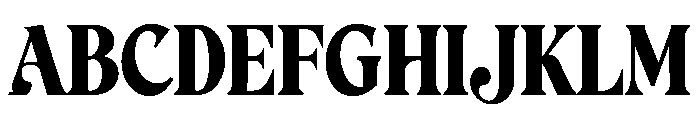 CERVAINE Font UPPERCASE
