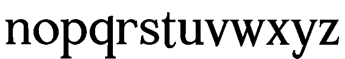 CERVELLE Font LOWERCASE