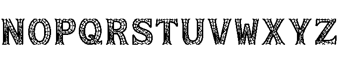 Cecro Regular Font LOWERCASE