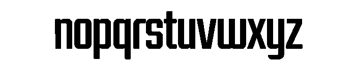 CedarWay Font LOWERCASE