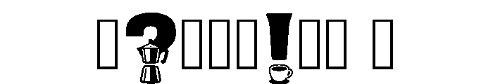Cedro Regular Font OTHER CHARS