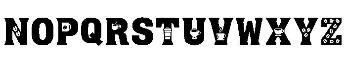 Cedro Regular Font LOWERCASE