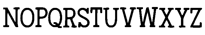 Cefagu Font UPPERCASE