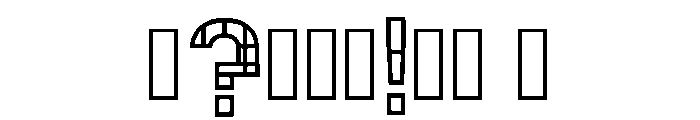 Ceiba Regular Font OTHER CHARS