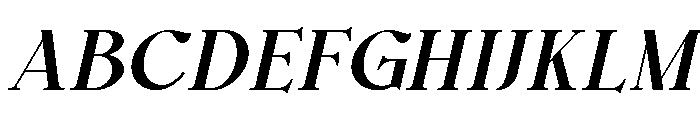 Cekona Italic Font UPPERCASE