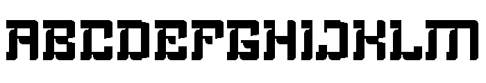 Cekora Font UPPERCASE