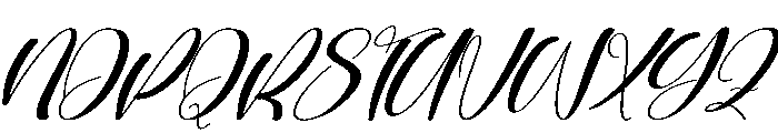 Celebration Festival Font UPPERCASE