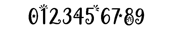Celebration_Nova Font OTHER CHARS
