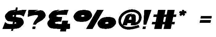 Celebrity Sports Font OTHER CHARS