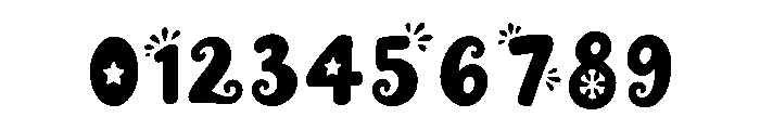 Celestial_Cheers Font OTHER CHARS