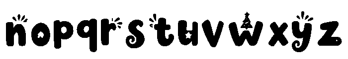 Celestial_Cheers Font LOWERCASE