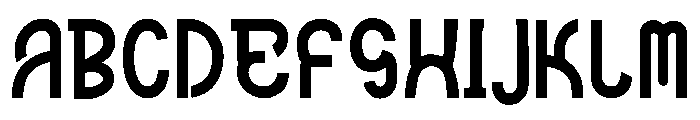 Celestial_Dahlia Font UPPERCASE
