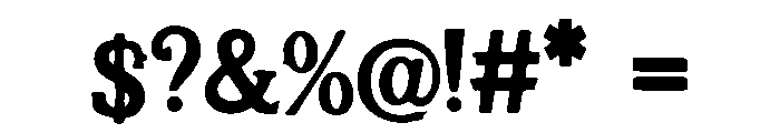 Celestial_Dragon Font OTHER CHARS