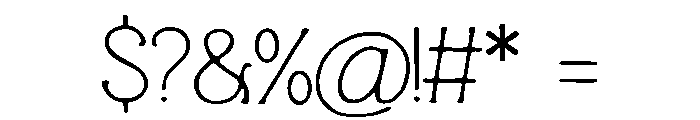 Celestial_Serif Font OTHER CHARS