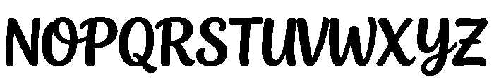 Celestina Regular Font UPPERCASE