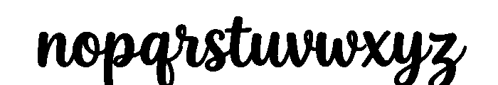 Celestina Regular Font LOWERCASE