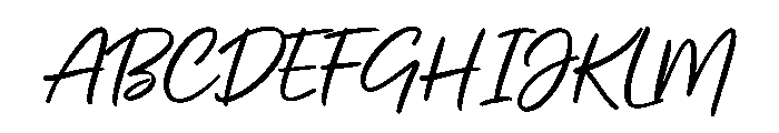Celestine Scription Font UPPERCASE