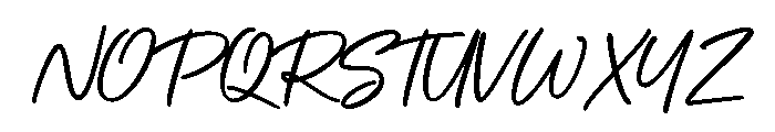 Celestine Scription Font UPPERCASE