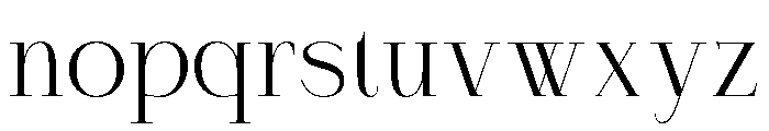 Celestira Regular Font LOWERCASE