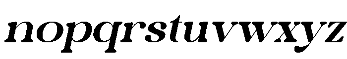 Celia Savora Italic Font LOWERCASE