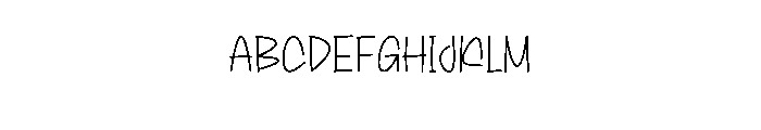 Celine Dandelion Font UPPERCASE