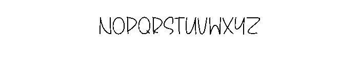 Celine Dandelion Font UPPERCASE